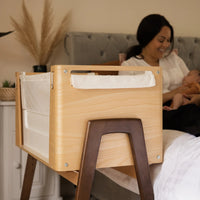 Hera Bedside Crib with Mattress
