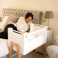 Hera Bedside Crib with Mattress