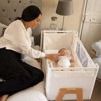 Hera Bedside Crib with Mattress