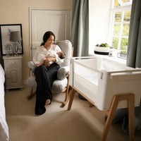 Hera Bedside Crib with Mattress