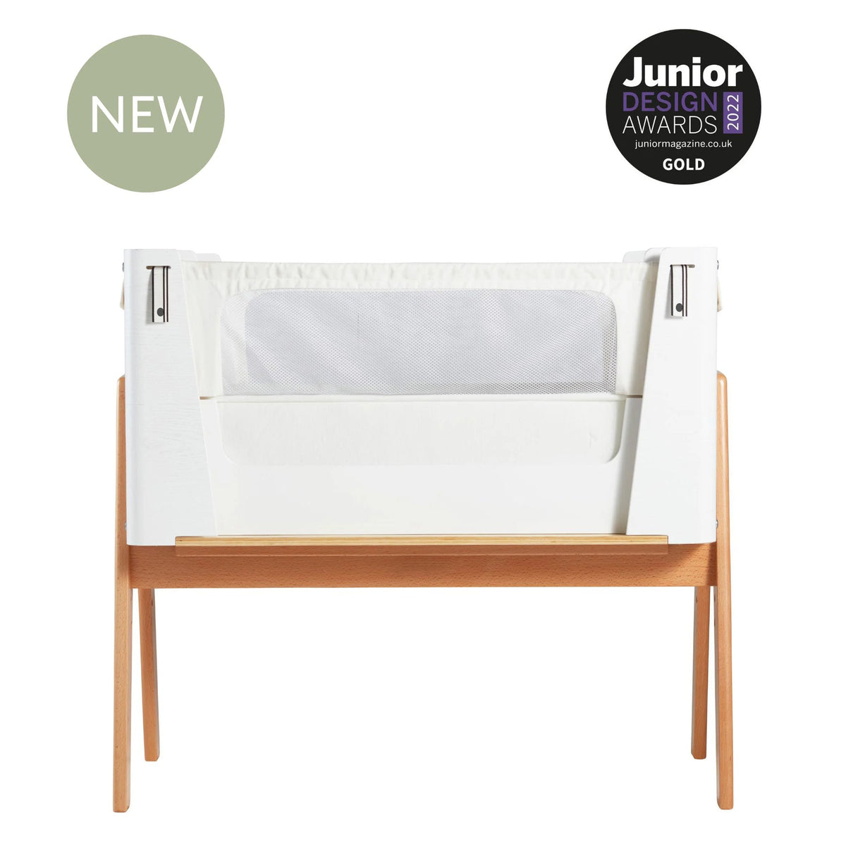 Hera Bedside Crib with Mattress