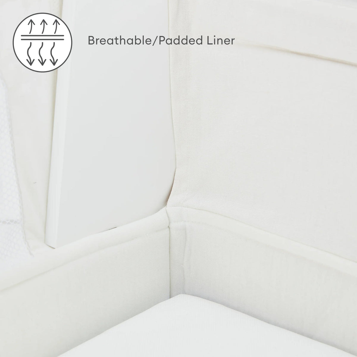 Hera Bedside Crib with Mattress