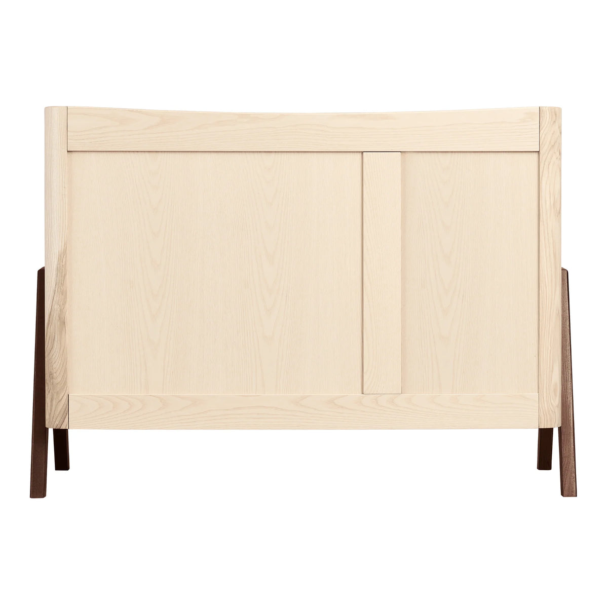 Hera 2 Piece Set - Cot & Dresser - Natural/Walnut