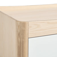 Hera Dresser Natural & Walnut