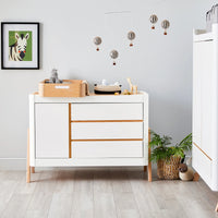 Hera Dresser Scandi White & Natural