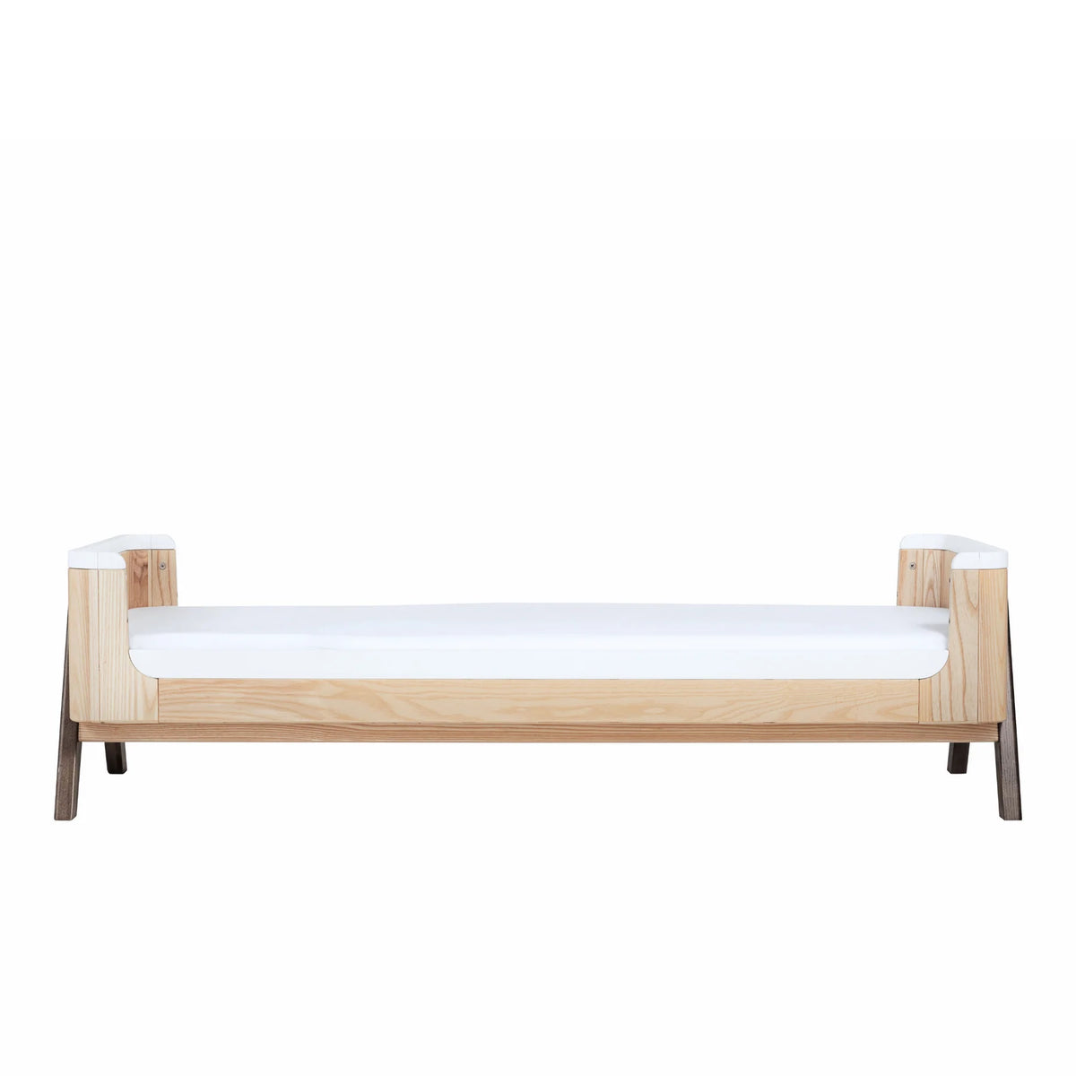 Hera Junior Bed Extension with Mattress (Natural/Walnut)
