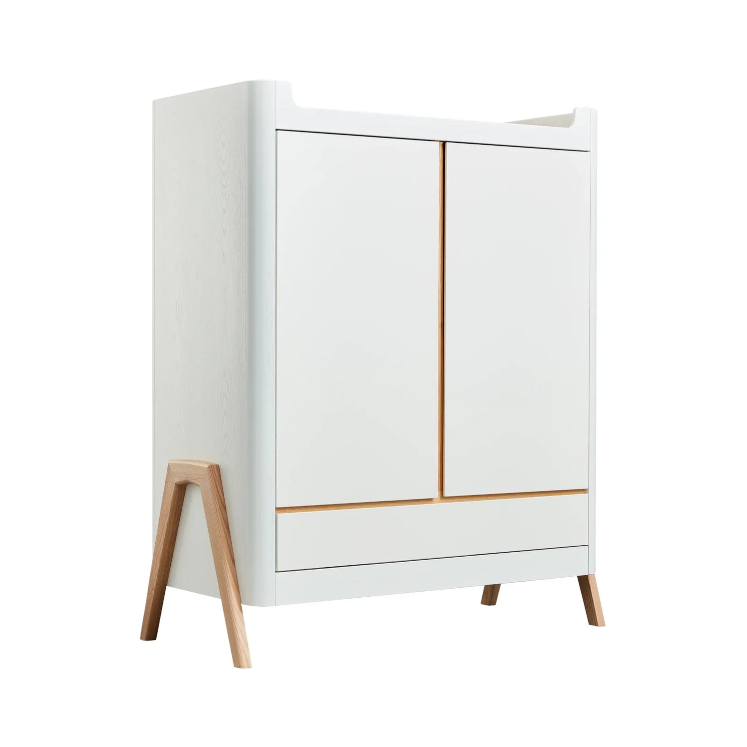 Hera Wardrobe White & Natural
