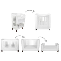 Serena All-in-One Set - White/Walnut