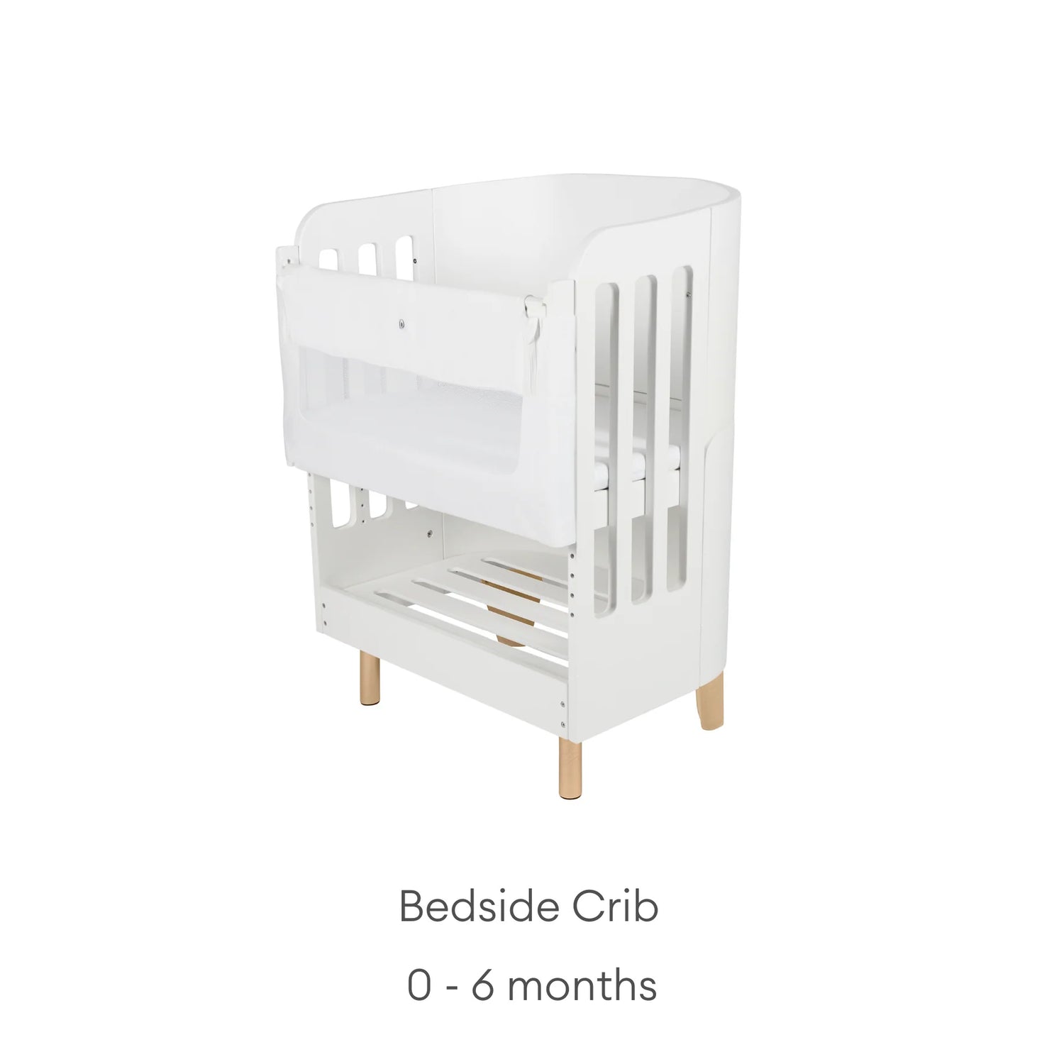 Serena All-in-One & Dresser Set - White/Natural