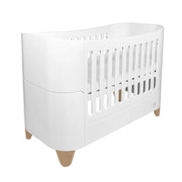 Serena Convertible Cot Bed Scandi White/Natural