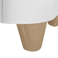 Serena Convertible Cot Bed Scandi White/Natural