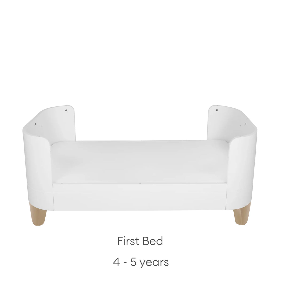 Serena Convertible Cot Bed Scandi White/Natural