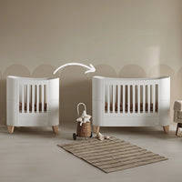 Serena Cot Bed Extension - White