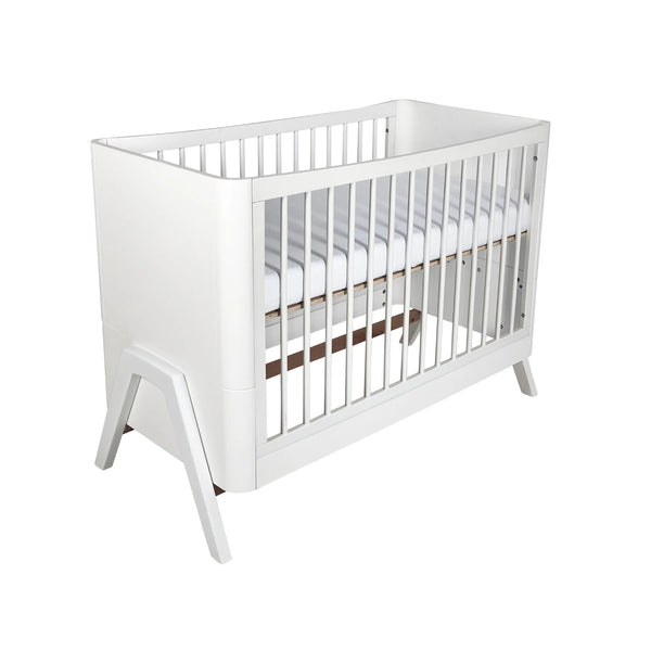 Gaia Hera Cot Bed 'Studio Edit' White/White