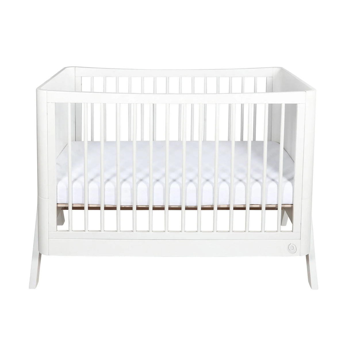 Gaia Hera Cot Bed 'Studio Edit' White/White