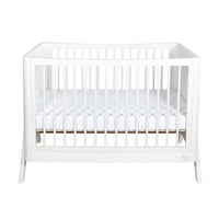 Gaia Hera Cot Bed 'Studio Edit' White/White