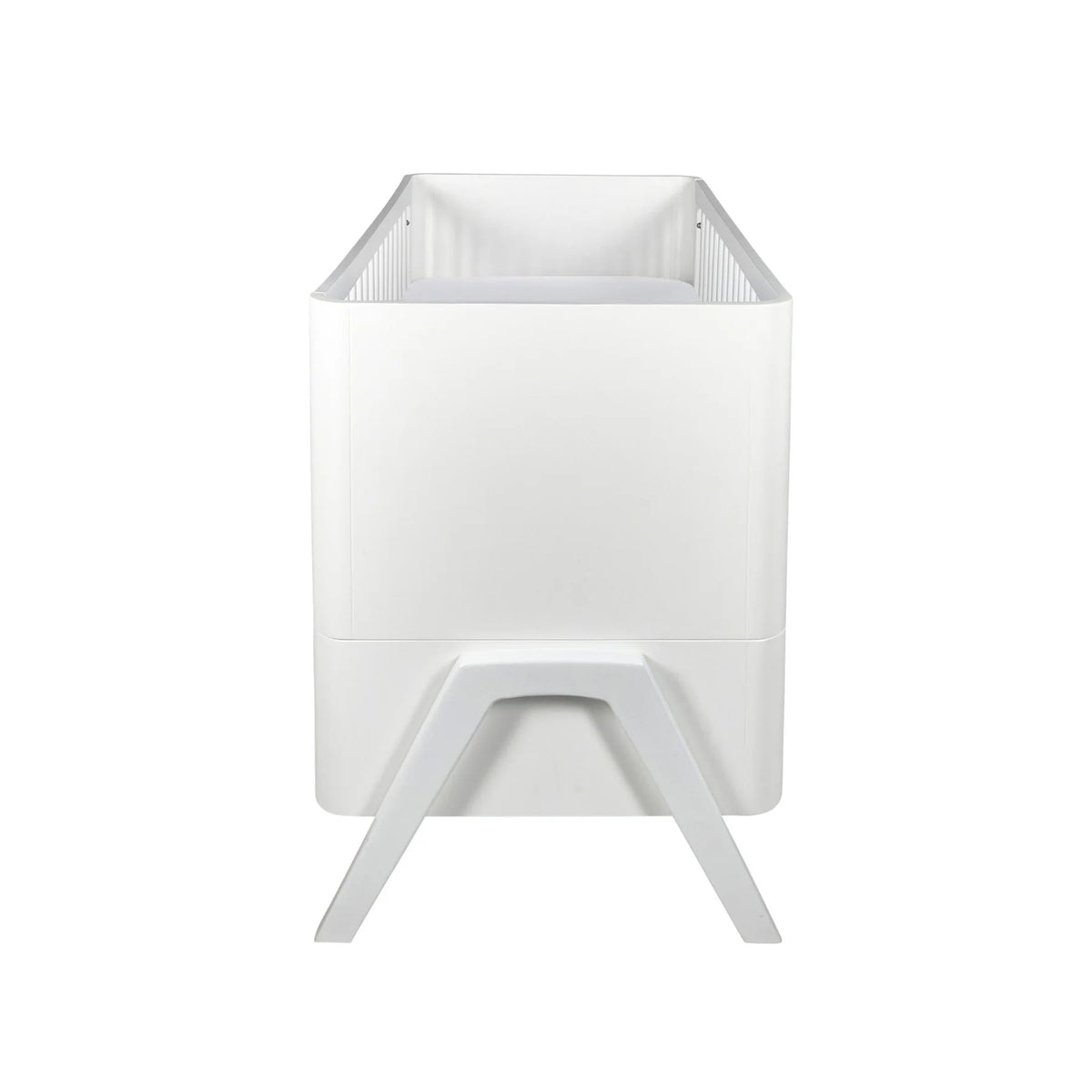 Gaia Hera Cot Bed 'Studio Edit' White/White