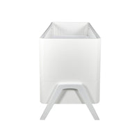Gaia Hera Cot Bed 'Studio Edit' White/White