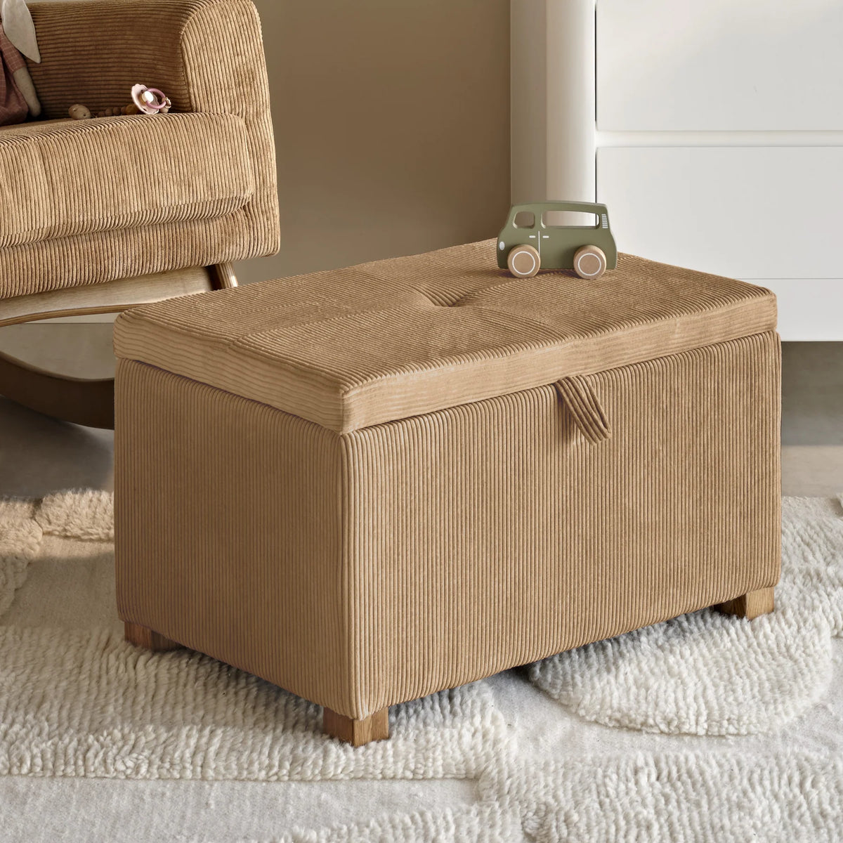 Serena Footstool Corduroy