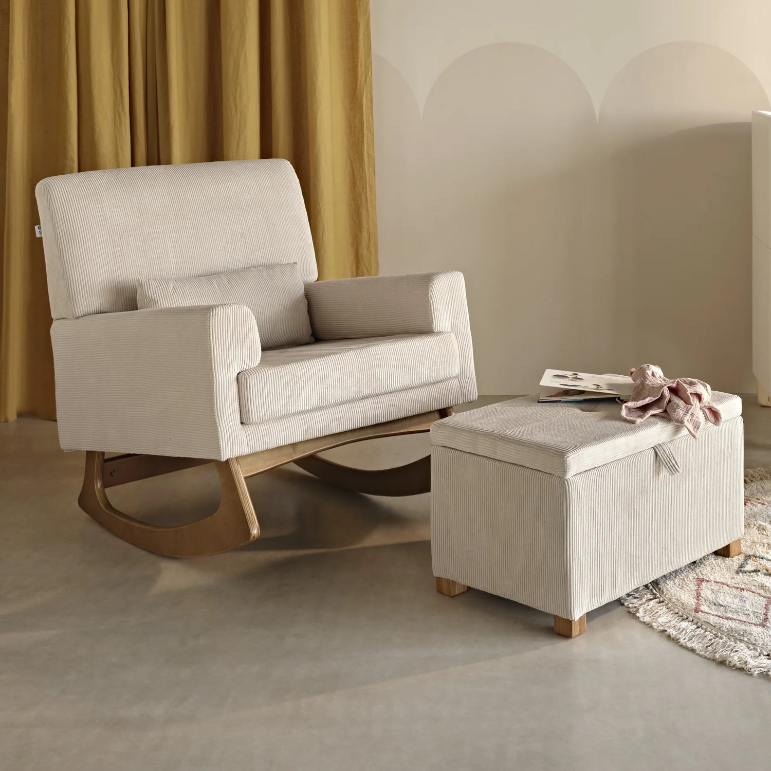 Serena Rocking & Nursing Chair Corduroy