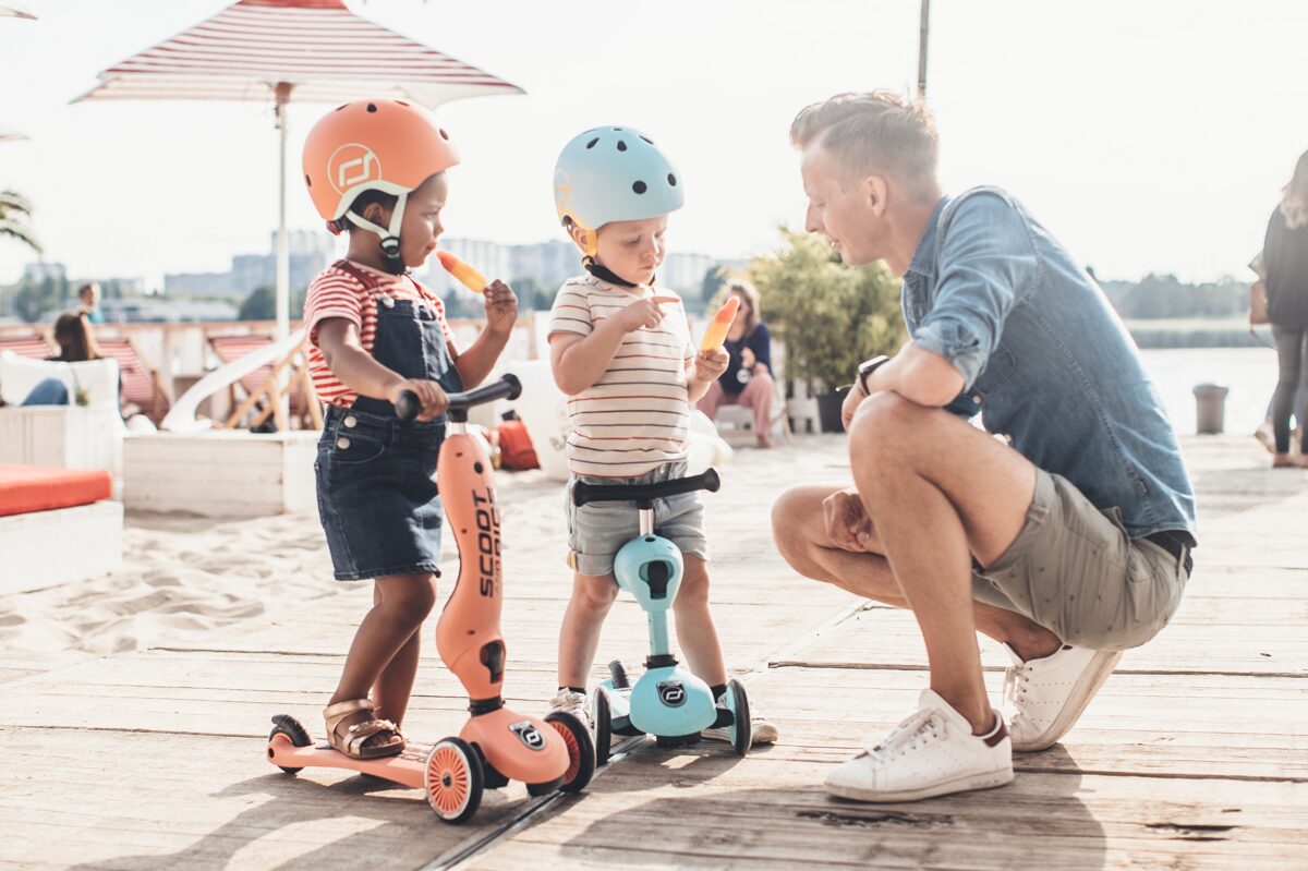 Scoot And Ride Helmet Peach