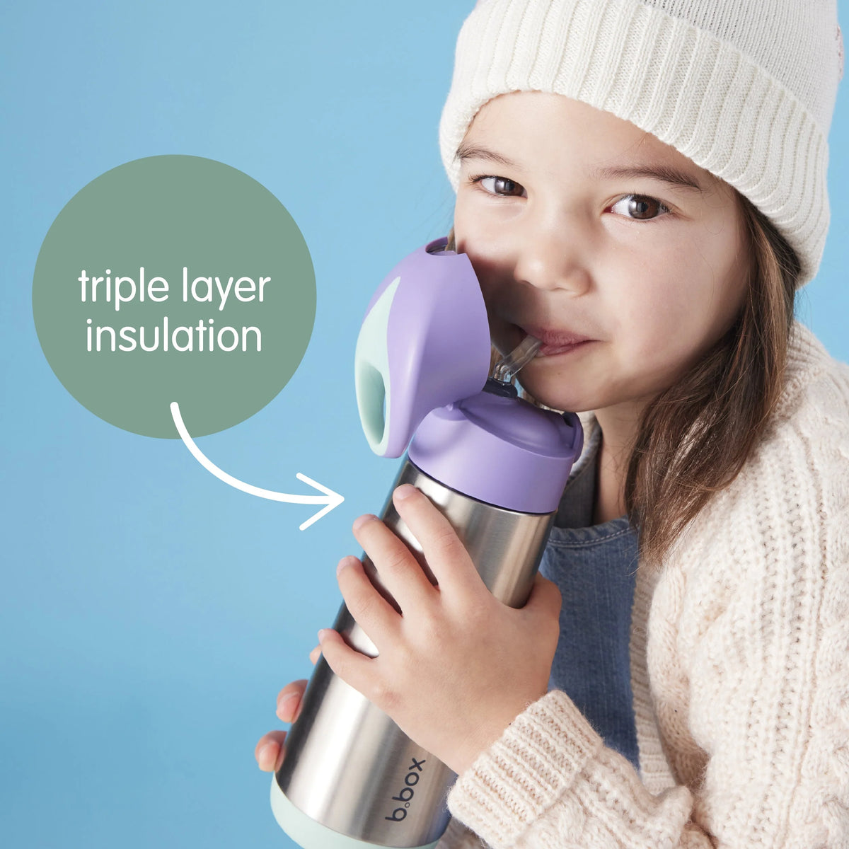 Insulated Straw Bottle 500ml