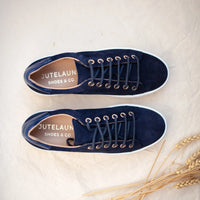 The Navy Tennis Sneakers