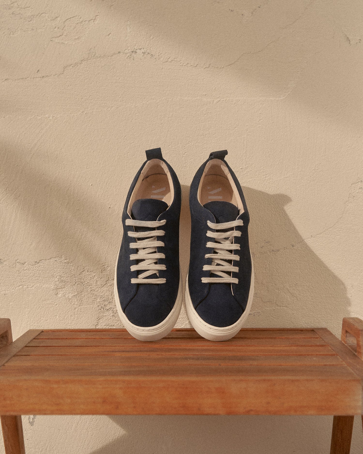 Men's Suede Hamptons Sneakers - Patriot Blue