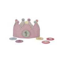 Birthday Crown with Numbers Pink