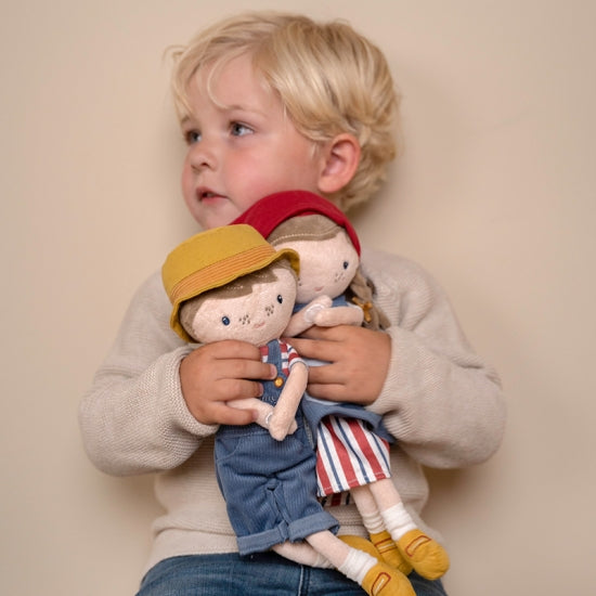 Cuddle doll Jim Dutch Farmer 35cm