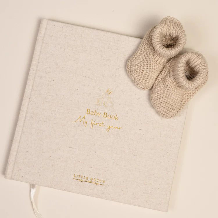 Baby book 'My first year' Baby Bunny FSC