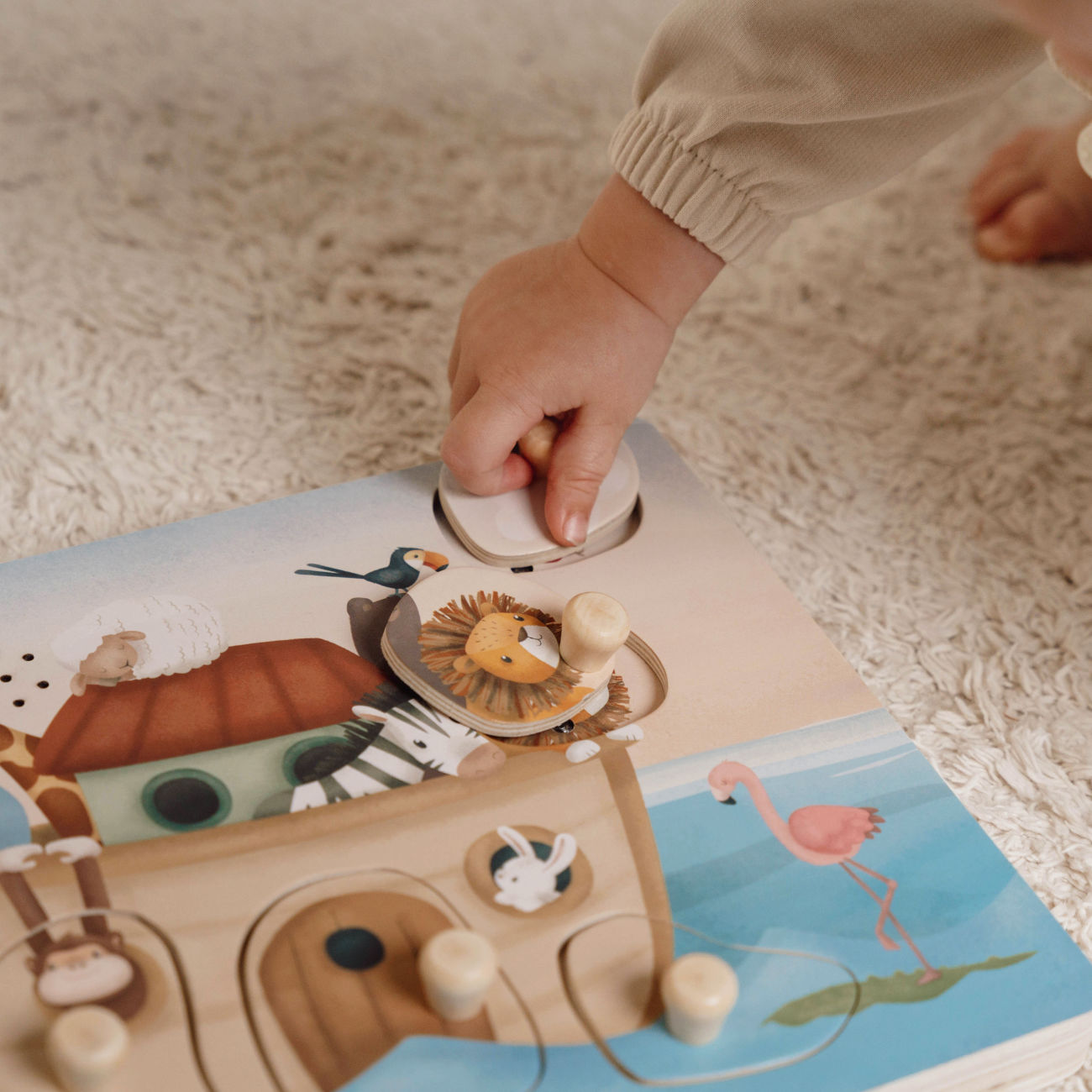 Noah's ark shop sound puzzle