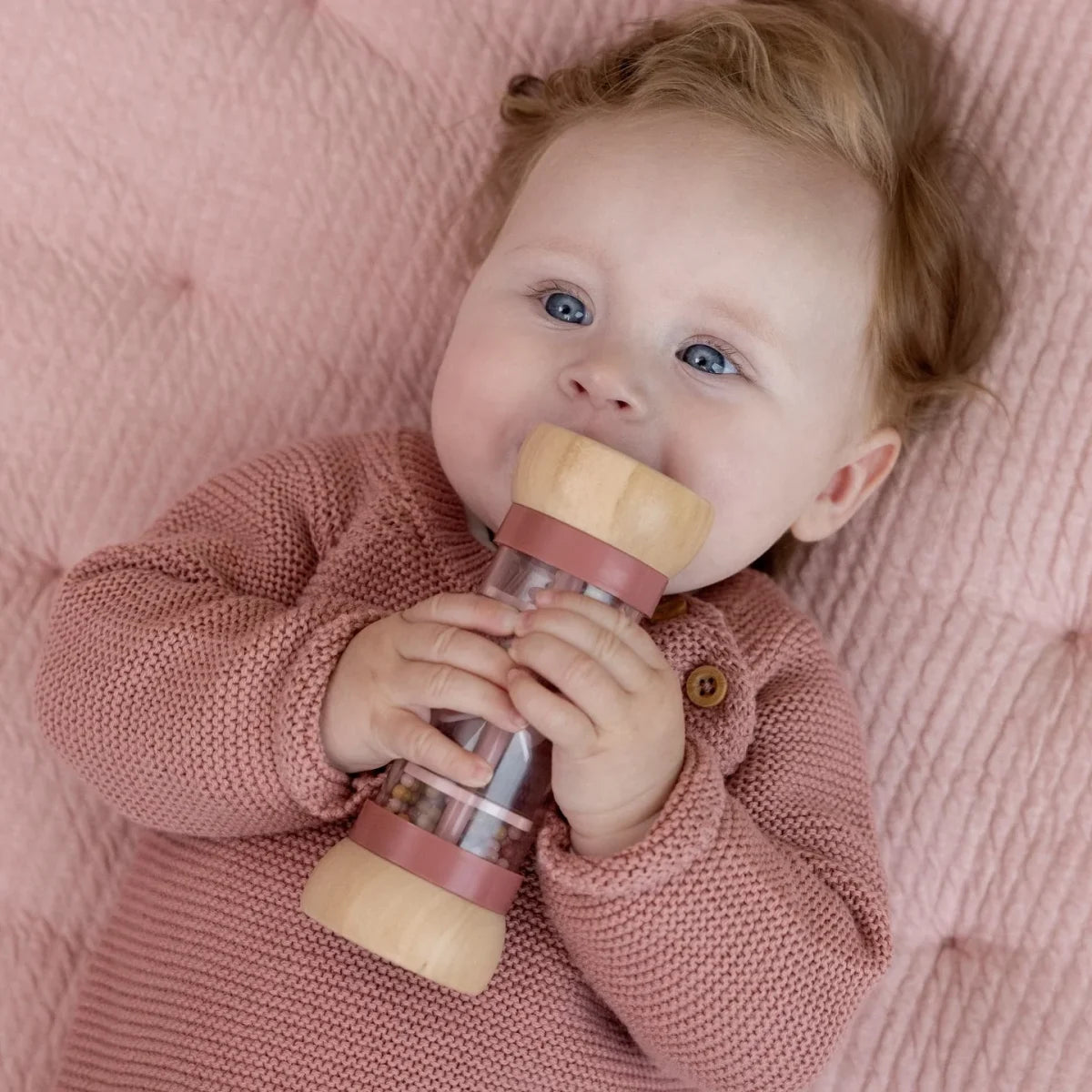 Rain Rattle Flowers & Butterflies