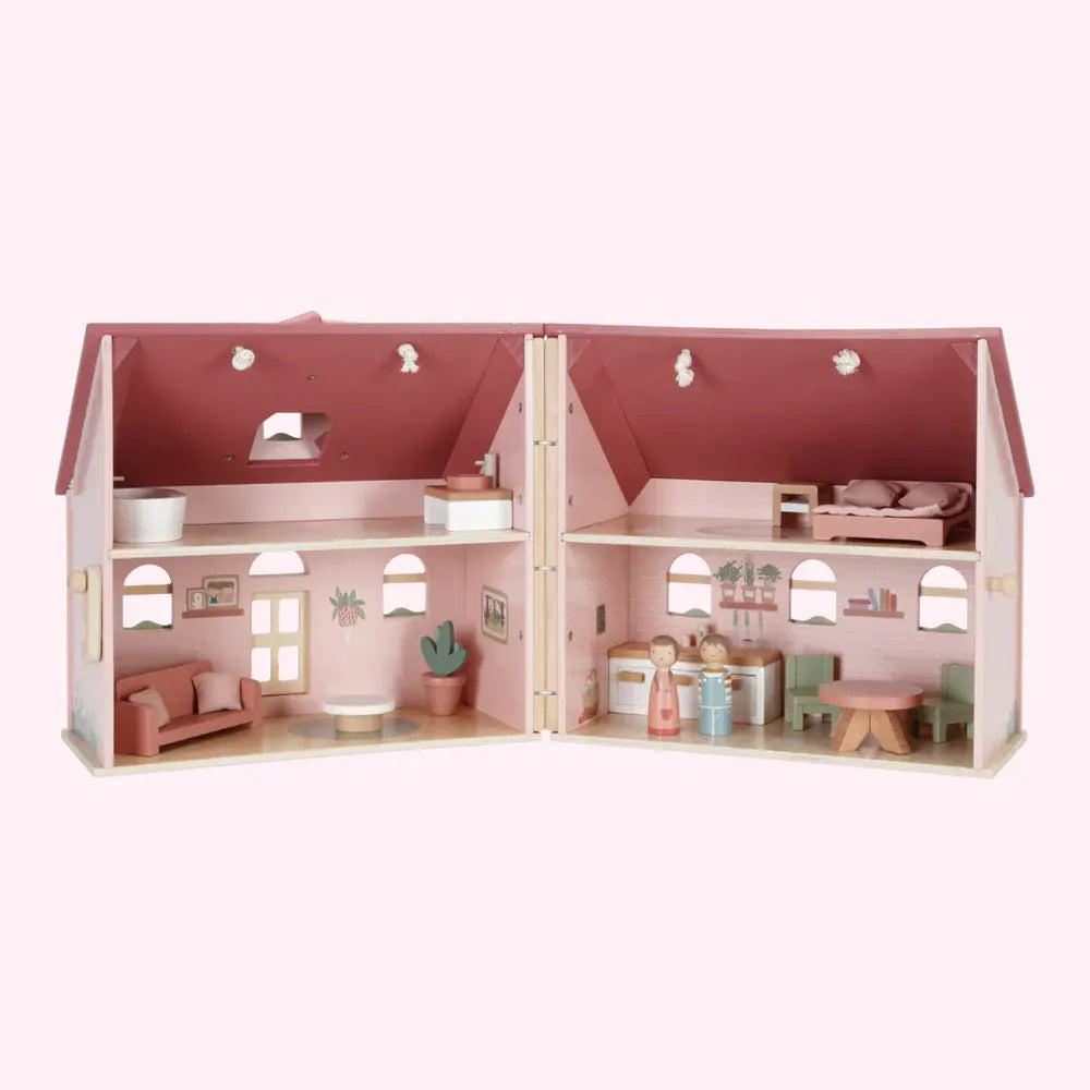 Wooden dollhouse Small