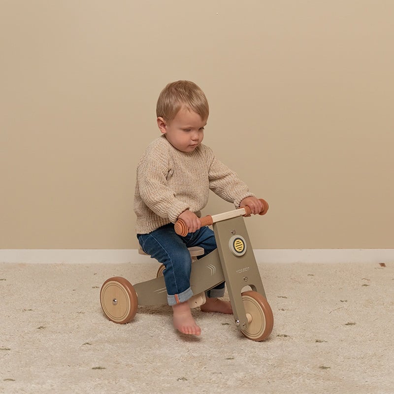 Wooden Tricycle Olive