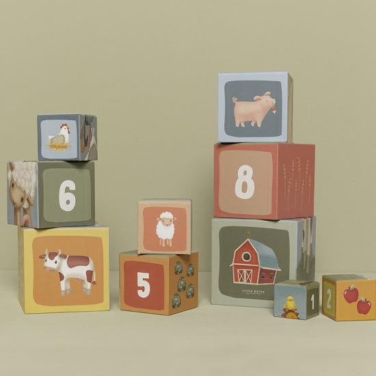 Building Blocks cardboard Little Farm