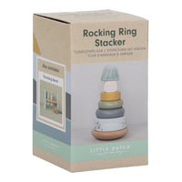 Rocking ring stacker wood - Forest Friends