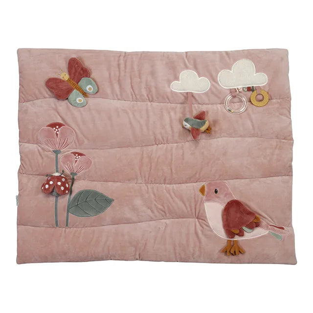 Flowers & Butterflies Playpen Mat
