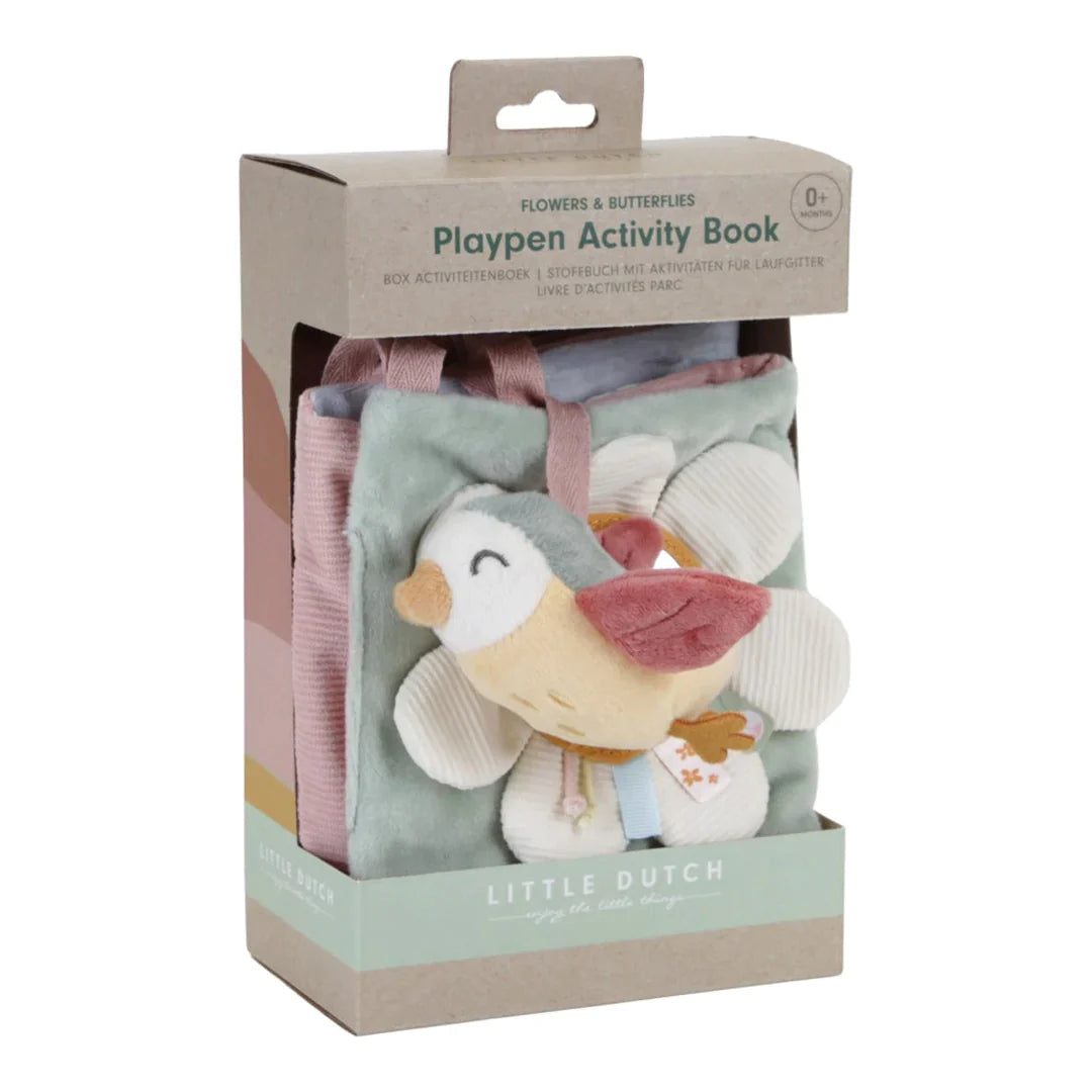 Playpen Activity Book Flowers & Butterflies