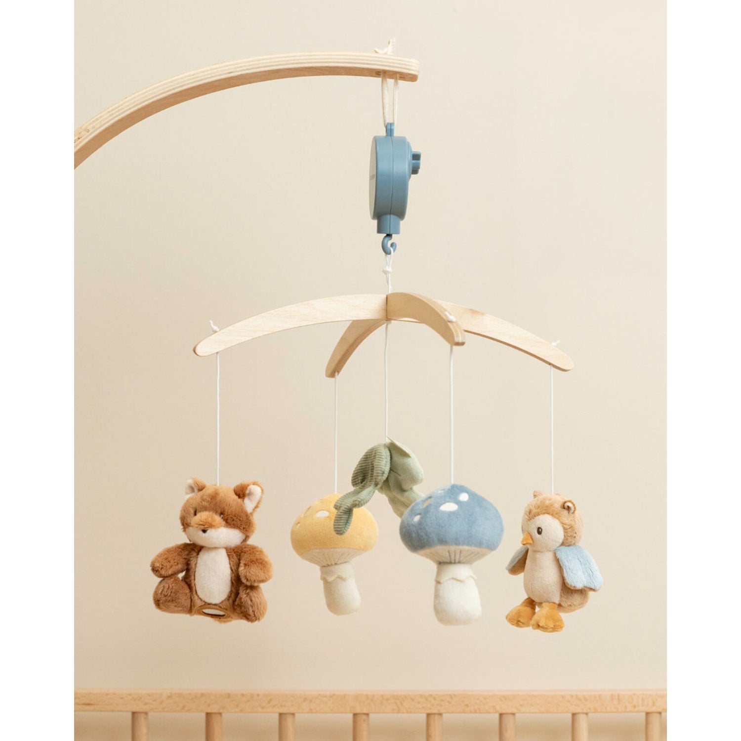 Wooden music mobile - Forest Friends