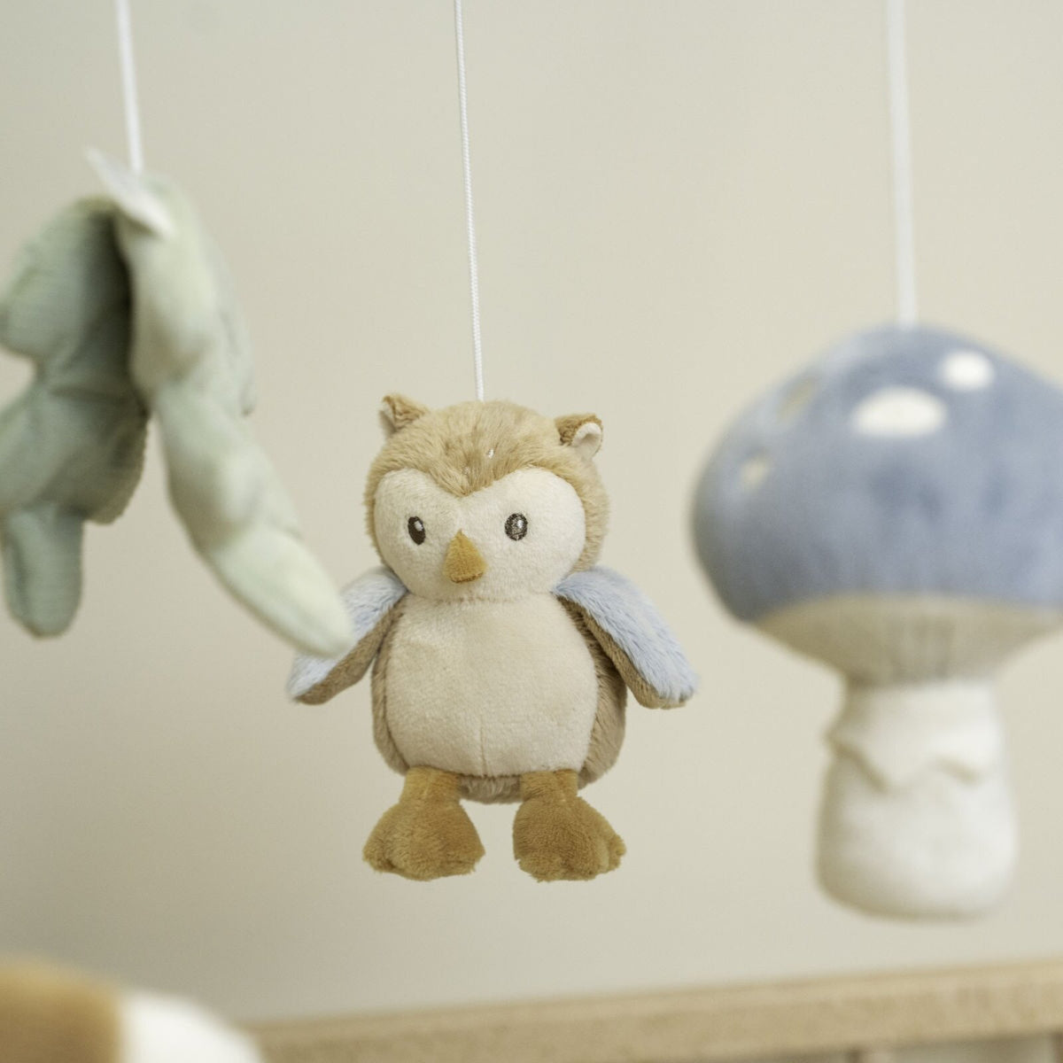 Wooden music mobile - Forest Friends