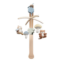 Wooden music mobile - Forest Friends