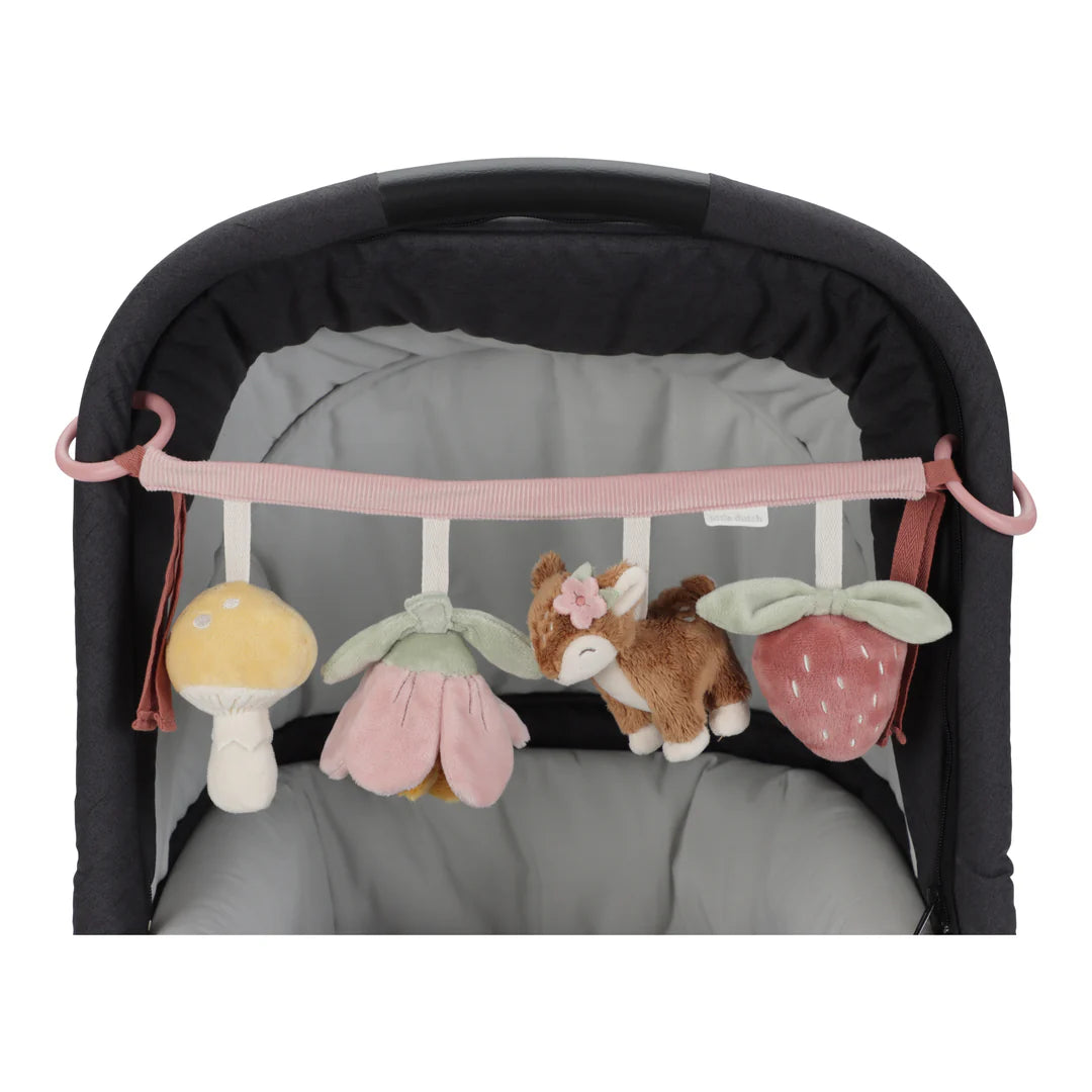 Stroller toy chain - Fairy Garden