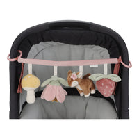 Stroller toy chain - Fairy Garden