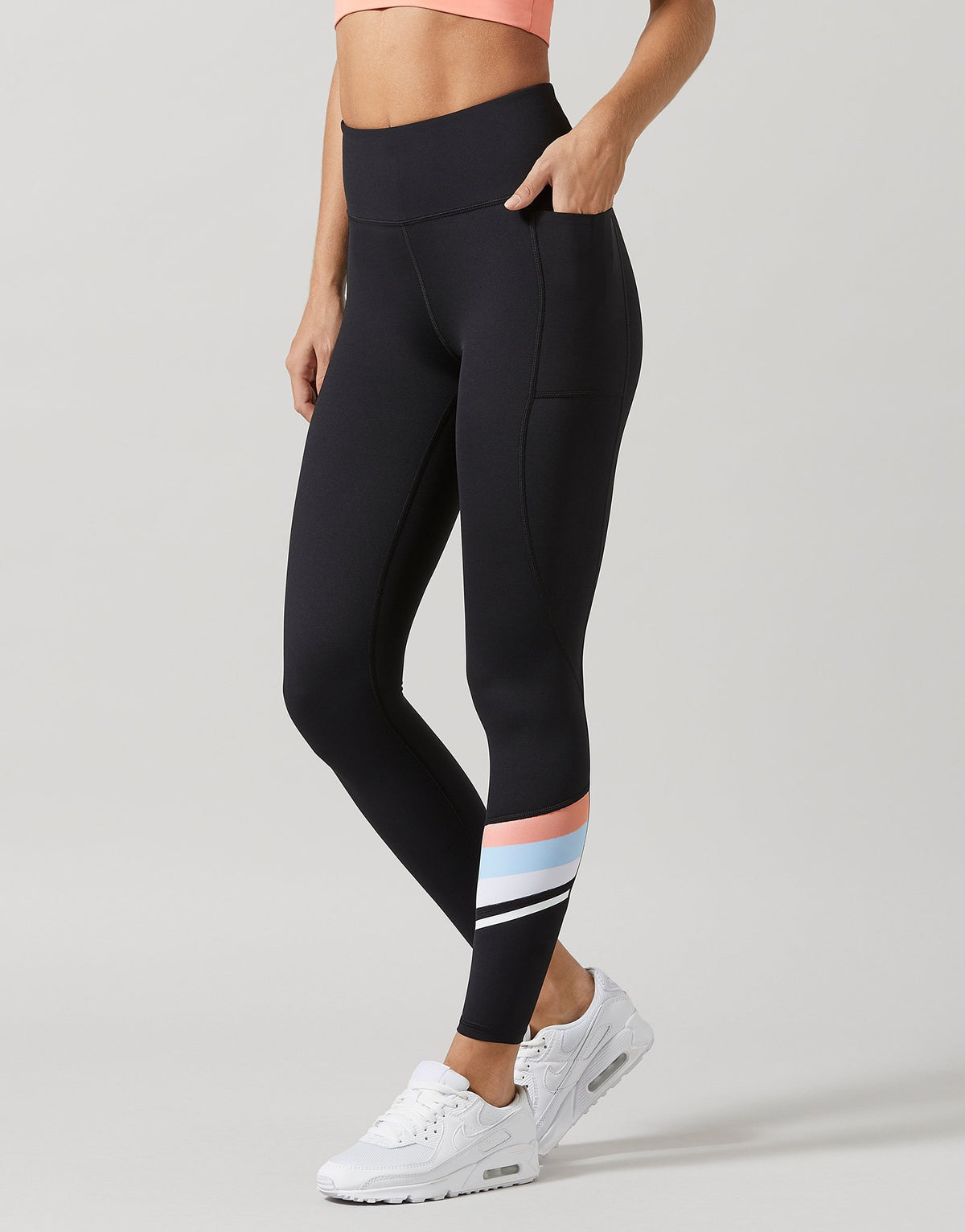 Dune Black/Papaya Leggings