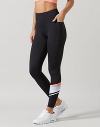 Dune Black/Papaya Leggings
