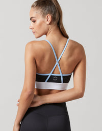 Karvina-2X Black/Citrus Sport Bra