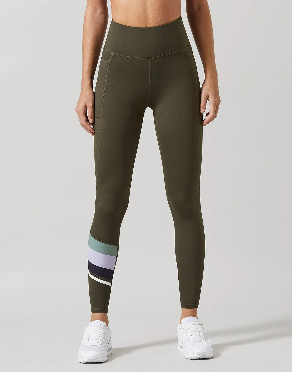 Rochelle Black Olive Leggings