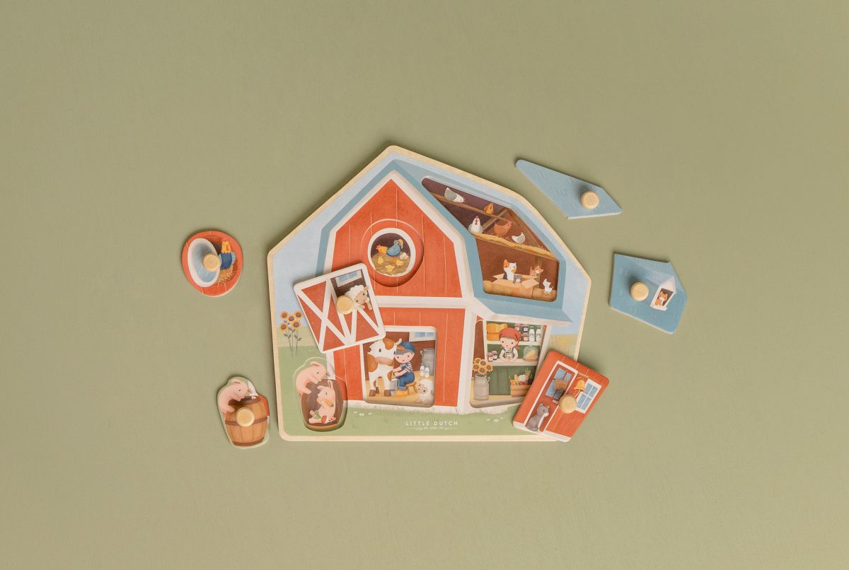 Wooden puzzle Little Farm