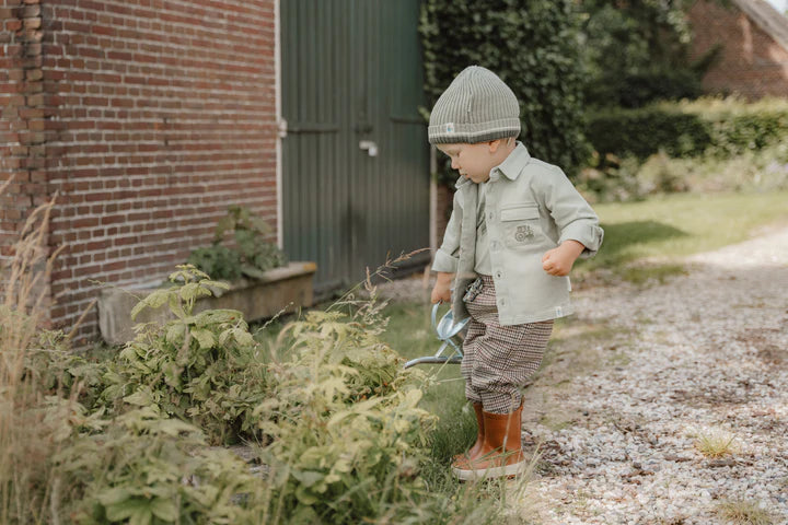 Knitted Hat Green | Little Farm